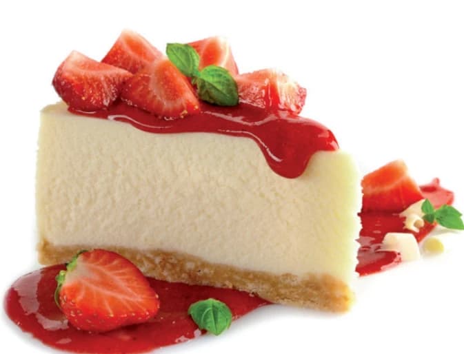 Cheesecake Karışımı için katalogdaki kullanım örneği